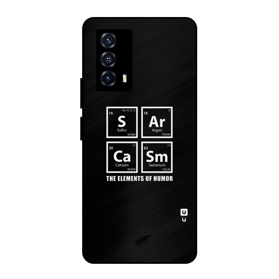 The Elements of Humor Metal Back Case for iQOO Z5