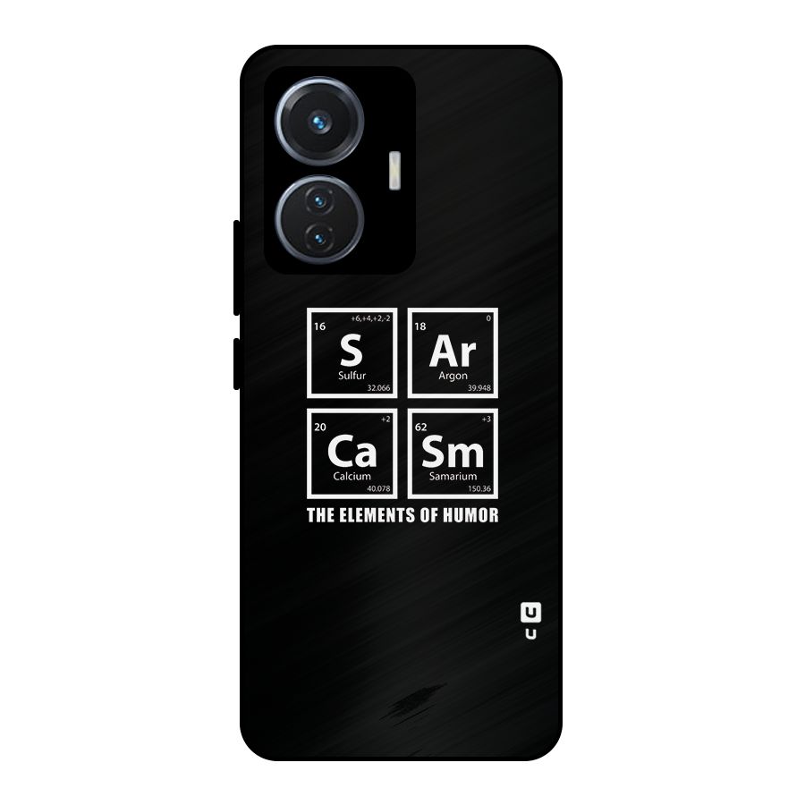 The Elements of Humor Metal Back Case for iQOO Z6 44W
