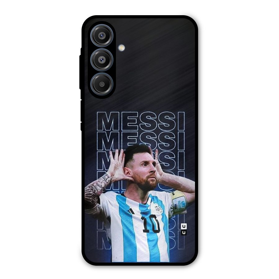The Football Genius Metal Back Case for Galaxy A16 5G