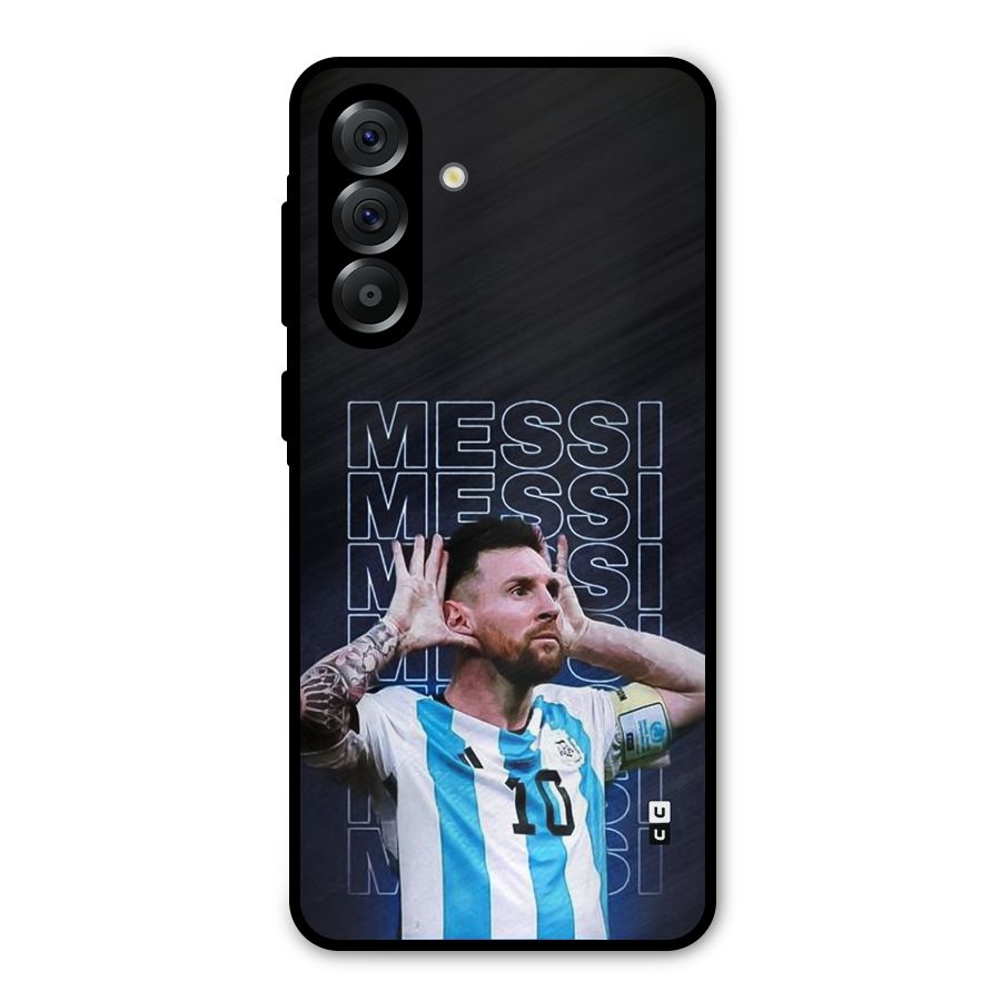 The Football Genius Metal Back Case for Galaxy A36