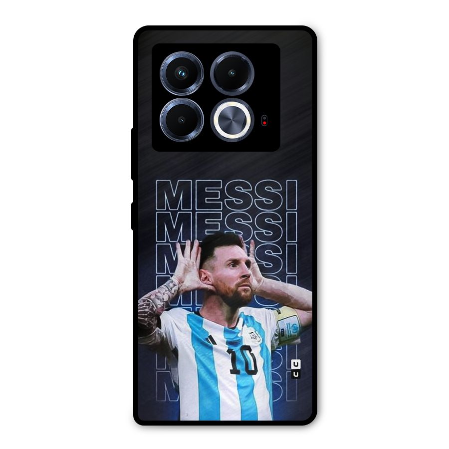 The Football Genius Metal Back Case for Infinix Note 40 5G