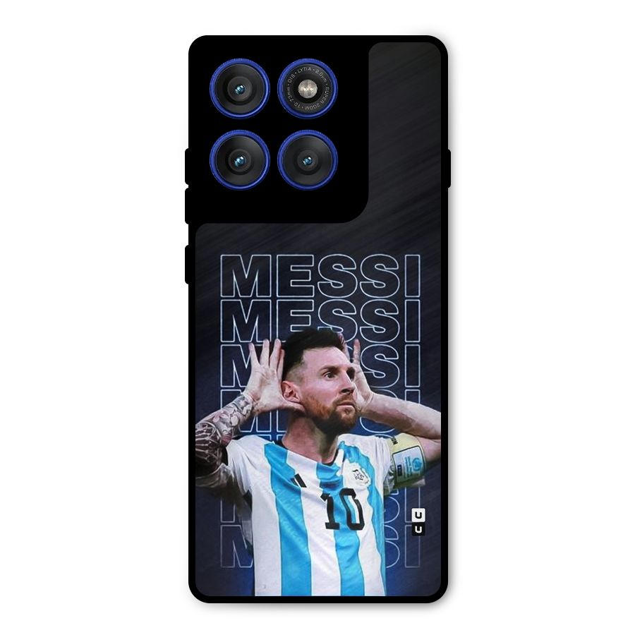 The Football Genius Metal Back Case for Motorola Edge 60 Pro