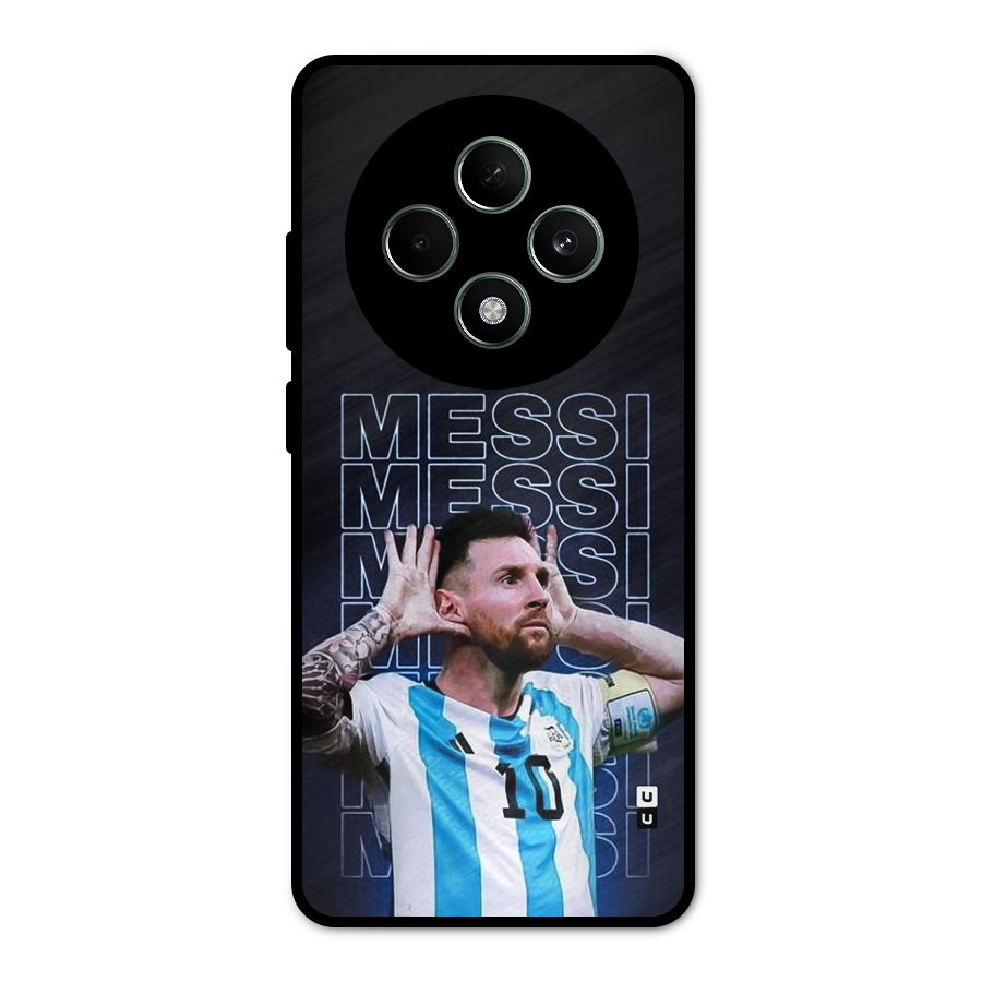 The Football Genius Metal Back Case for Oppo F27