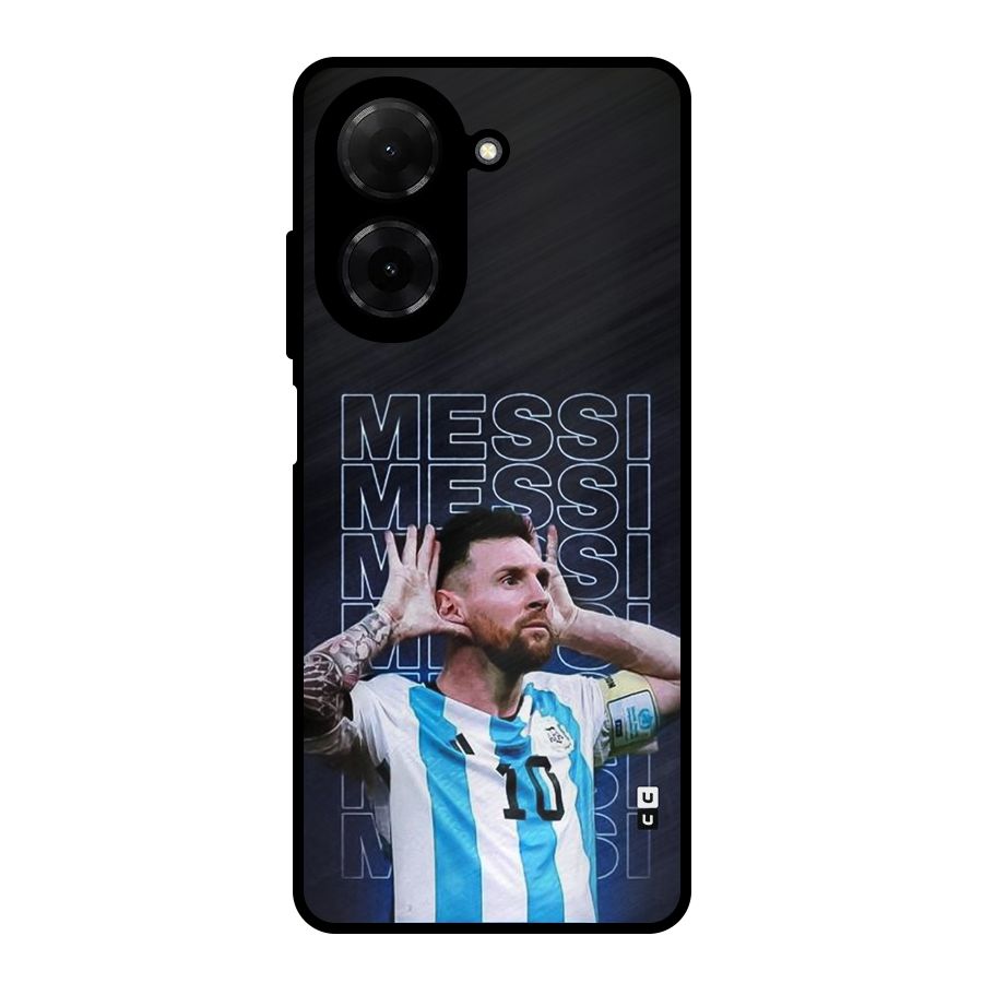 The Football Genius Metal Back Case for Poco C71