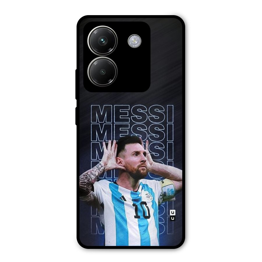 The Football Genius Metal Back Case for Poco M7 Pro 5G