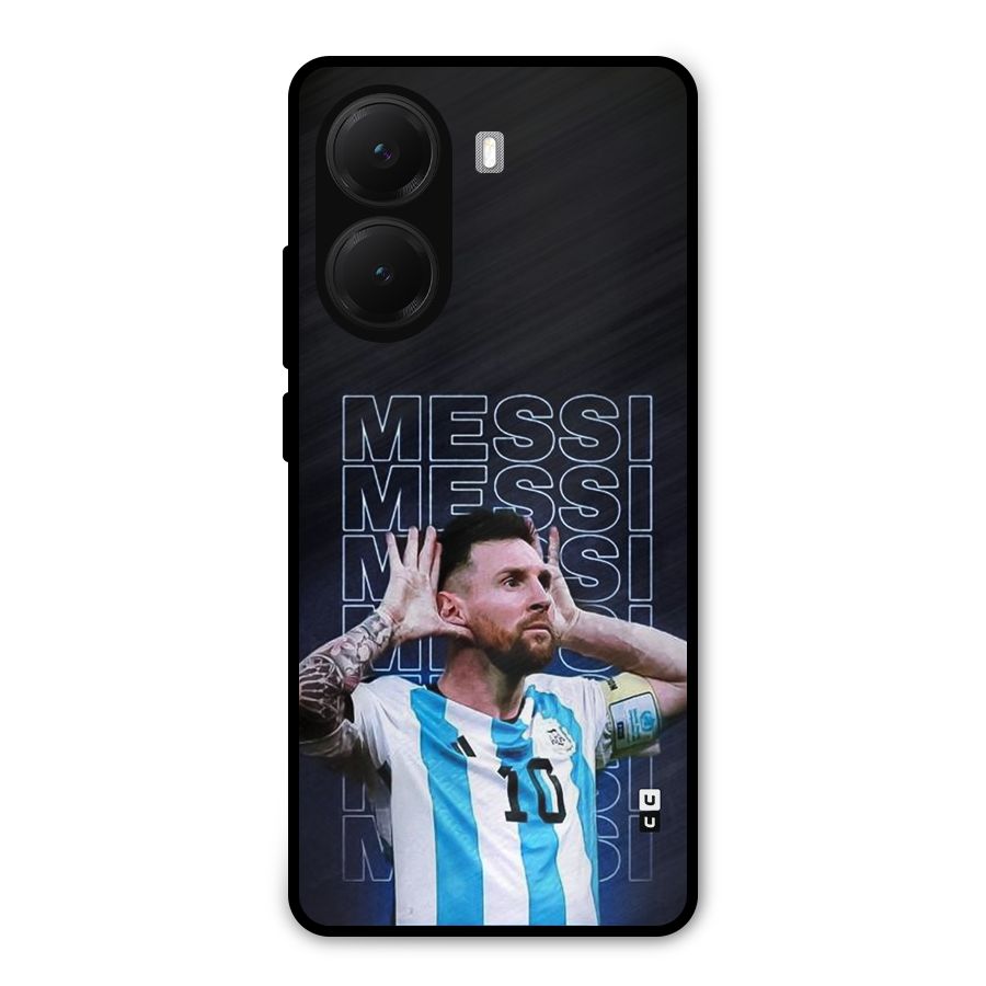 The Football Genius Metal Back Case for Poco X7 Pro