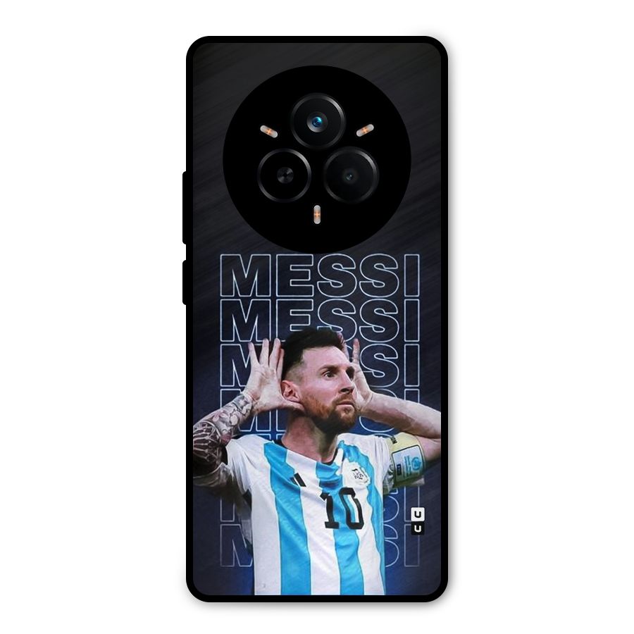The Football Genius Metal Back Case for Realme 14 Pro Plus