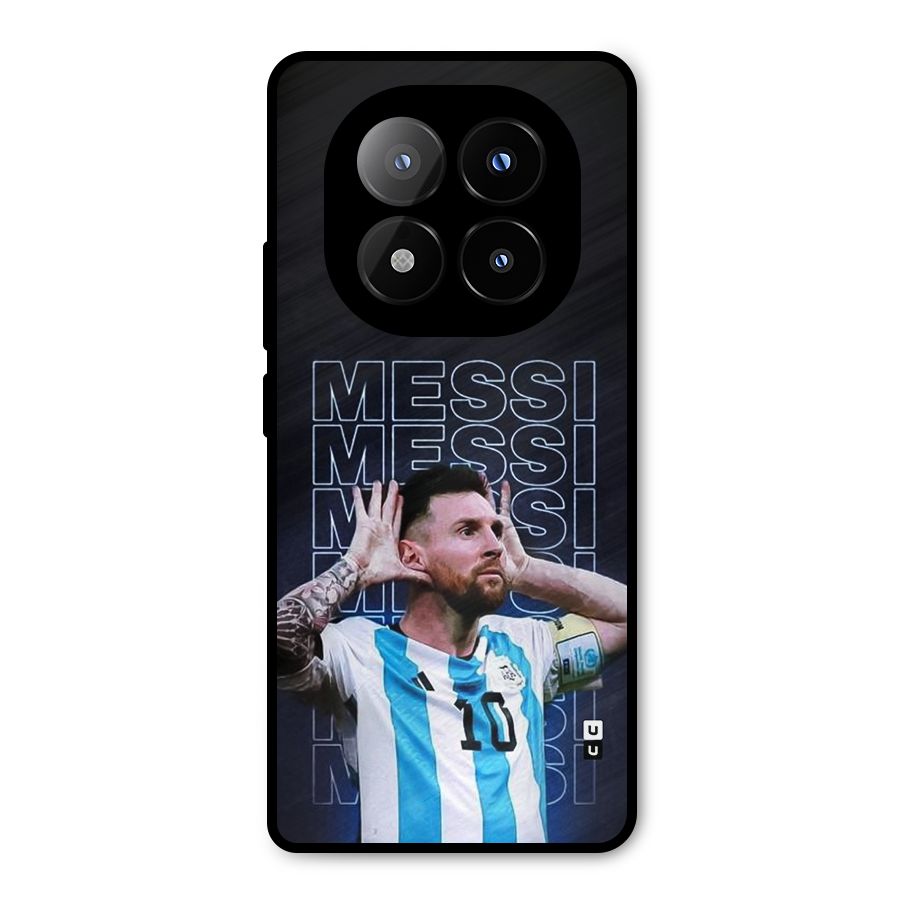 The Football Genius Metal Back Case for Redmi Note 14 Pro Plus 5G