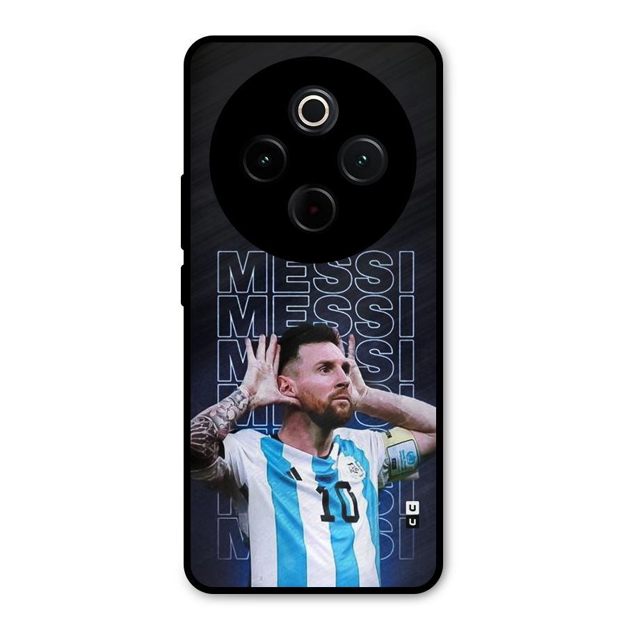 The Football Genius Metal Back Case for Vivo T4