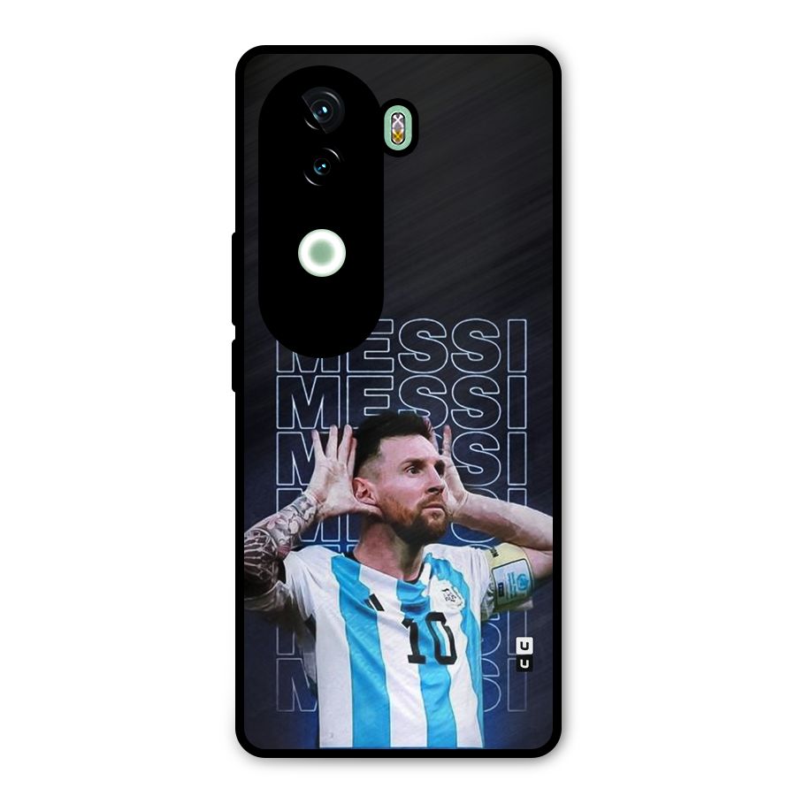 The Football Genius Metal Back Case for iQOO Z9s