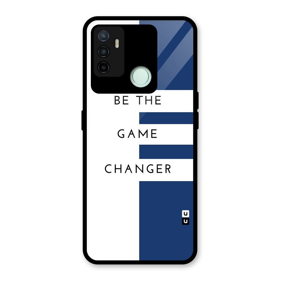 The Game Changer Glass Back Case for Oppo A53