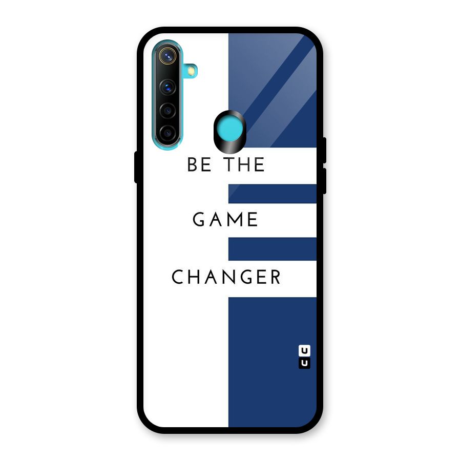 The Game Changer Glass Back Case for Realme 5