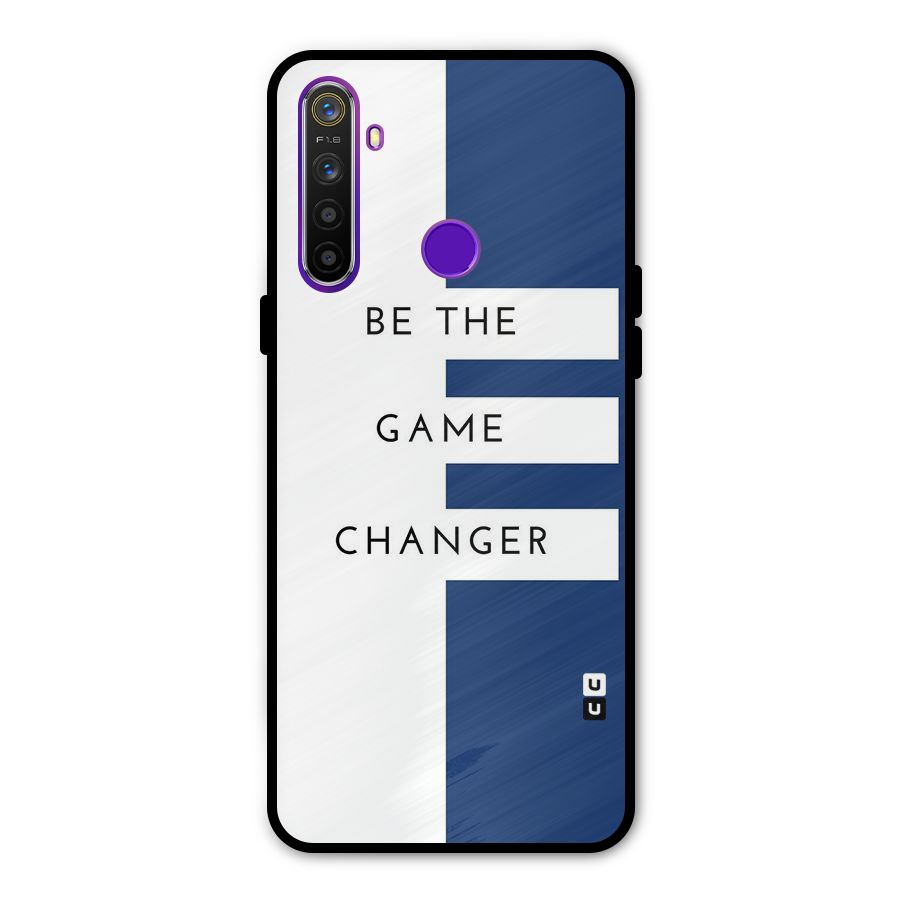 The Game Changer Glass Back Case for Realme 5s