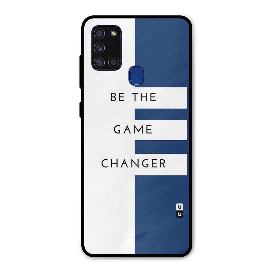The Game Changer Metal Back Case for Galaxy A21s