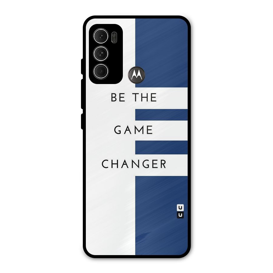 The Game Changer Metal Back Case for Moto G60
