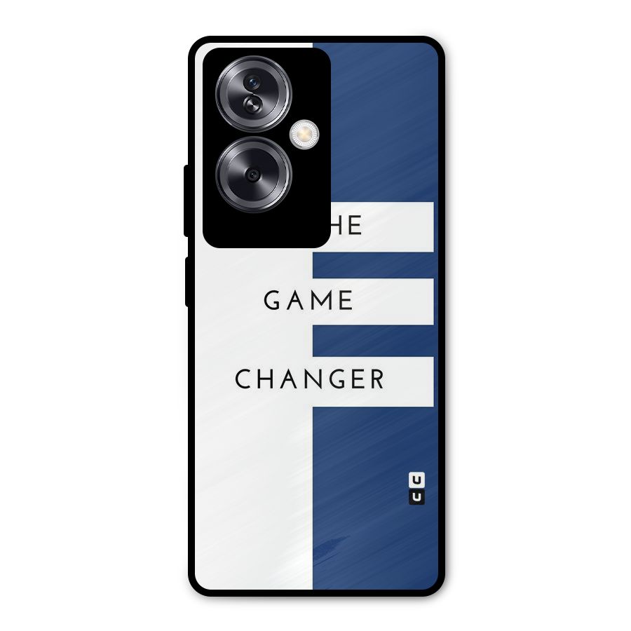 The Game Changer Metal Back Case for Oppo A79 5G