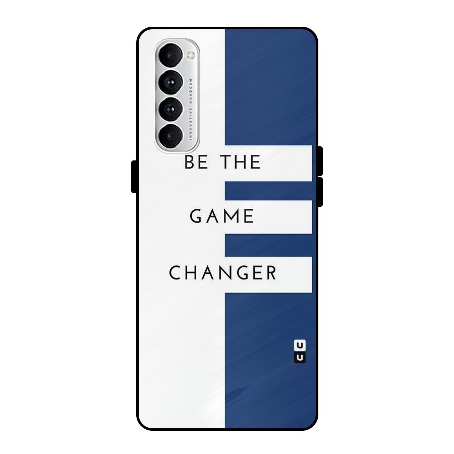 The Game Changer Metal Back Case for Oppo Reno4 Pro