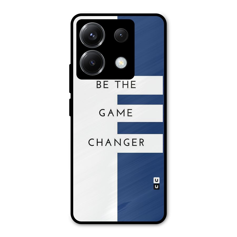 The Game Changer Metal Back Case for Poco X6