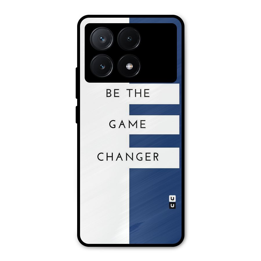 The Game Changer Metal Back Case for Poco X6 Pro