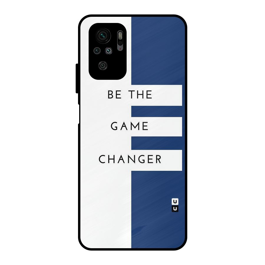 The Game Changer Metal Back Case for Redmi Note 10S
