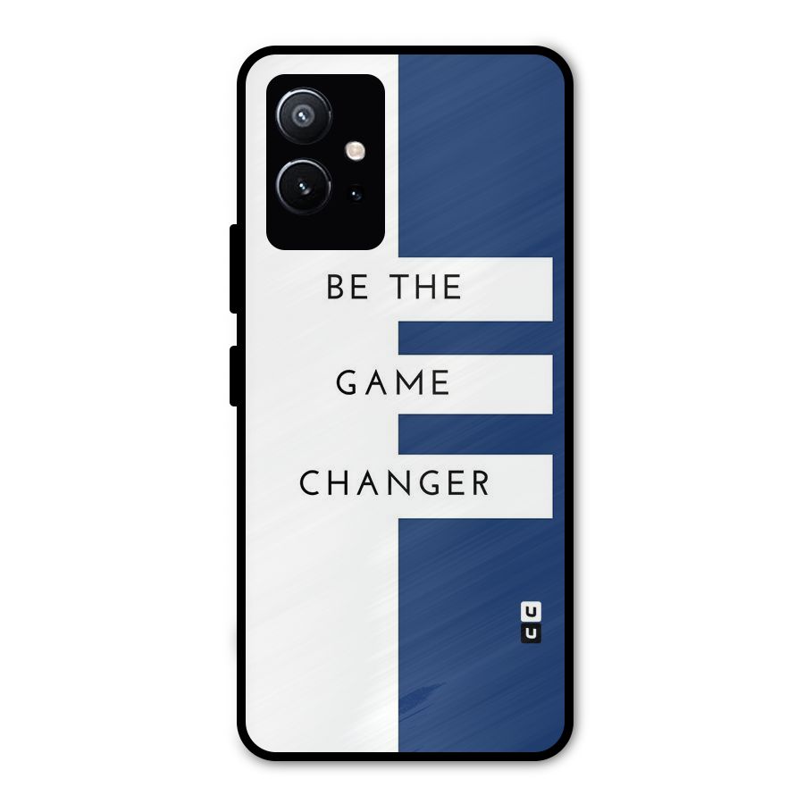 The Game Changer Metal Back Case for Vivo Y75 5G
