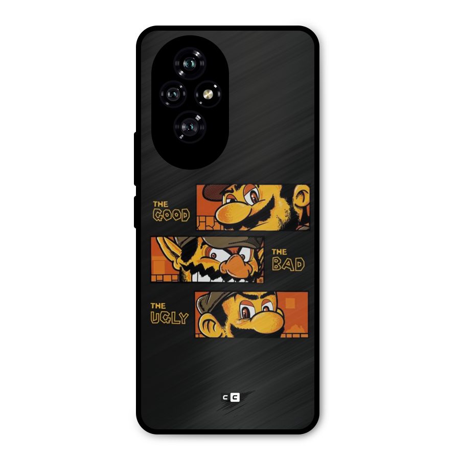 The Good Bad Ugly Metal Back Case for Honor 200