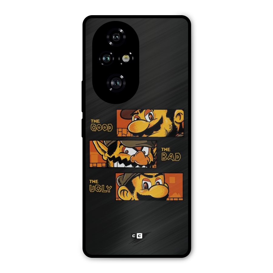 The Good Bad Ugly Metal Back Case for Honor 200 Pro