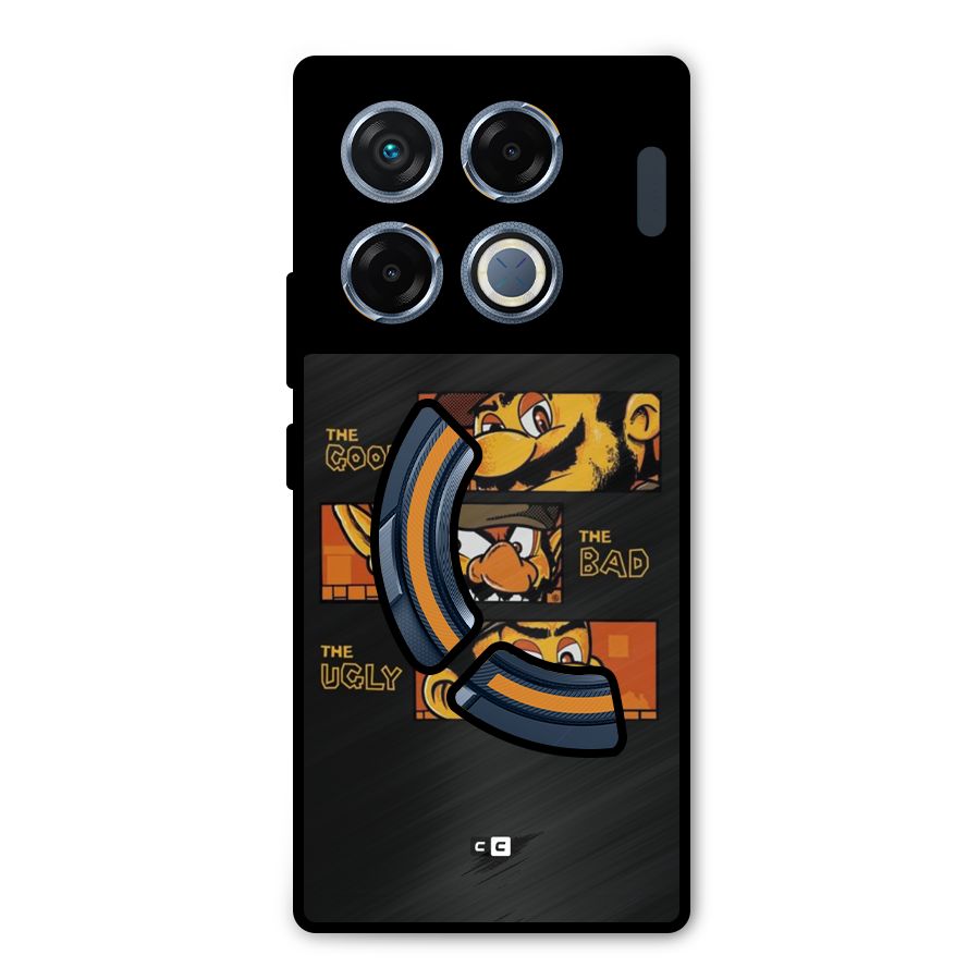 The Good Bad Ugly Metal Back Case for Infinix GT 20 Pro
