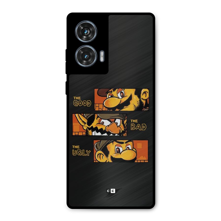 The Good Bad Ugly Metal Back Case for Motorola Edge 50 Fusion