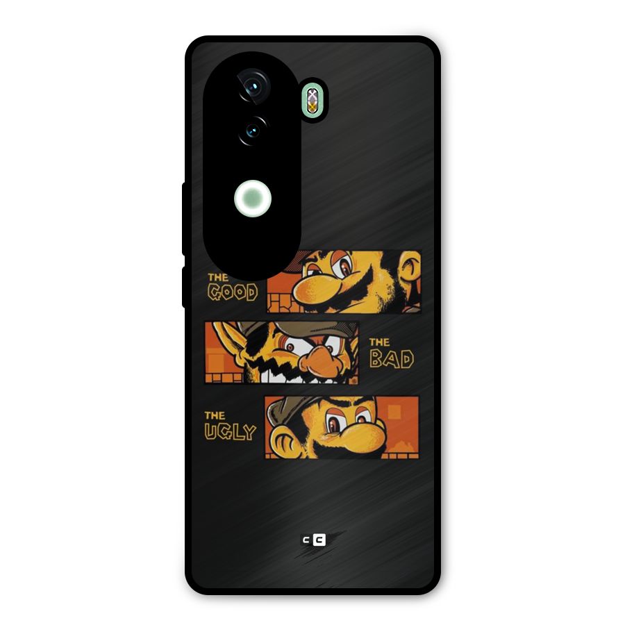 The Good Bad Ugly Metal Back Case for Vivo V40e