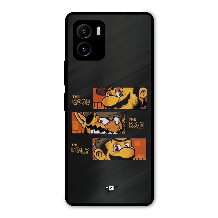 The Good Bad Ugly Metal Back Case for Vivo Y15s
