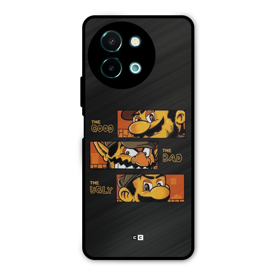 The Good Bad Ugly Metal Back Case for Vivo Y58