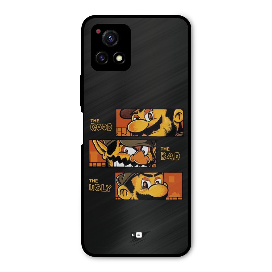The Good Bad Ugly Metal Back Case for Vivo Y72 5G