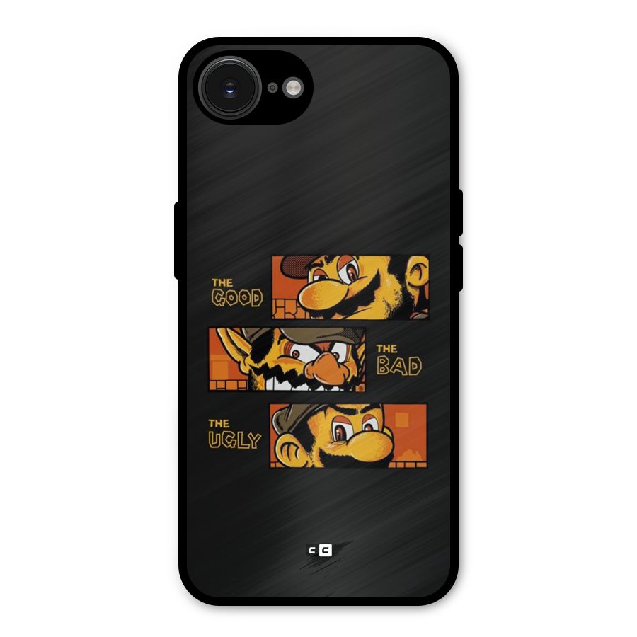 The Good Bad Ugly Metal Back Case for iPhone 16e