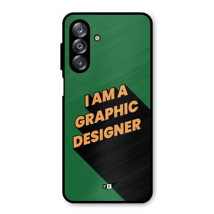 The Graphic Designer Metal Back Case for Galaxy A26