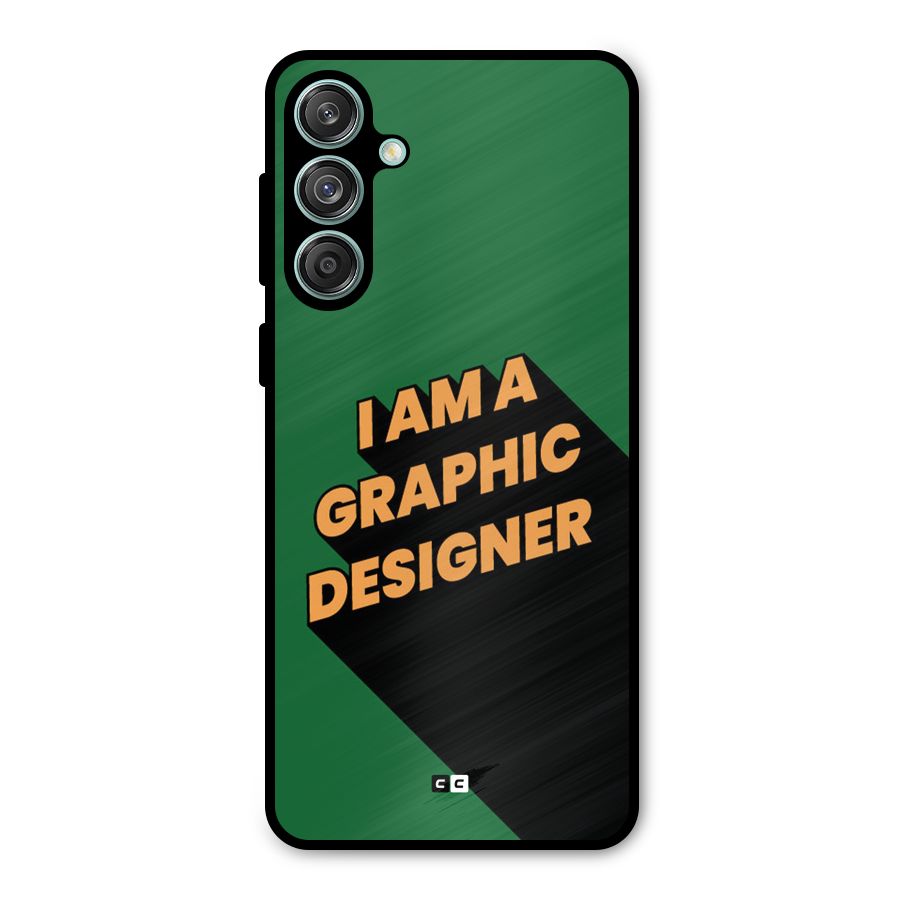 The Graphic Designer Metal Back Case for Galaxy M55 5G
