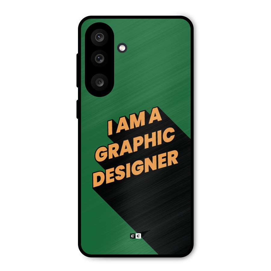 The Graphic Designer Metal Back Case for Galaxy M56