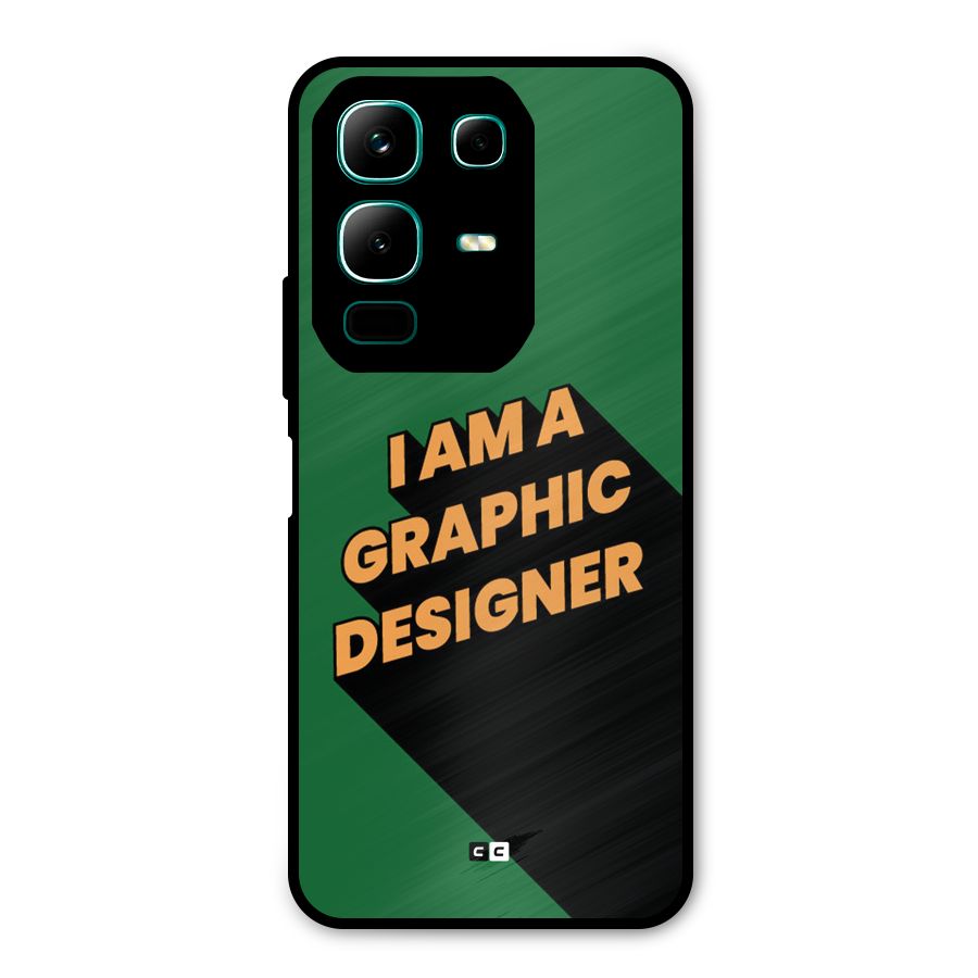 The Graphic Designer Metal Back Case for Infinix Note 50x