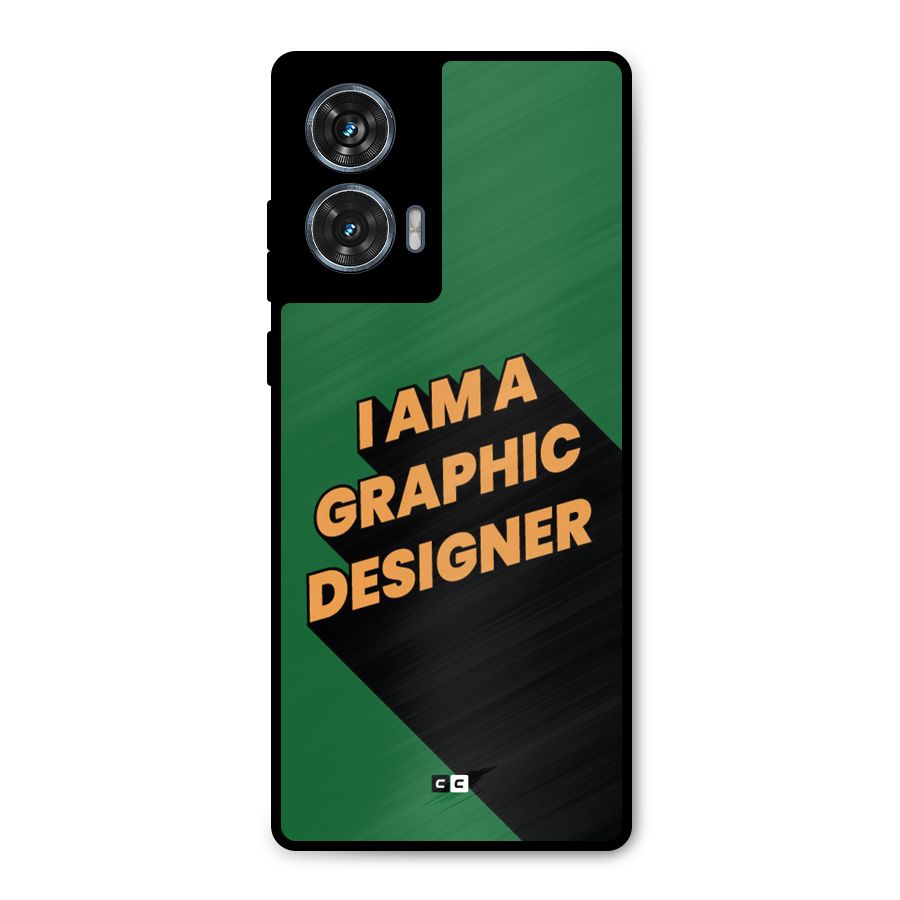 The Graphic Designer Metal Back Case for Motorola Edge 50 Fusion