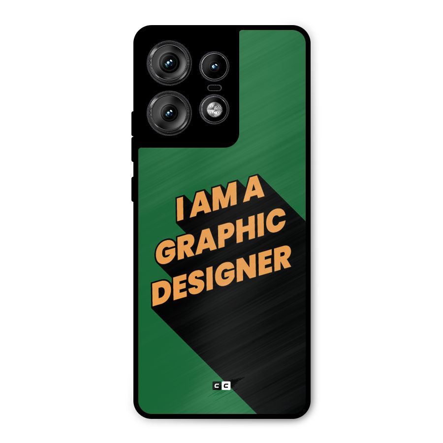 The Graphic Designer Metal Back Case for Motorola Edge 50 Pro
