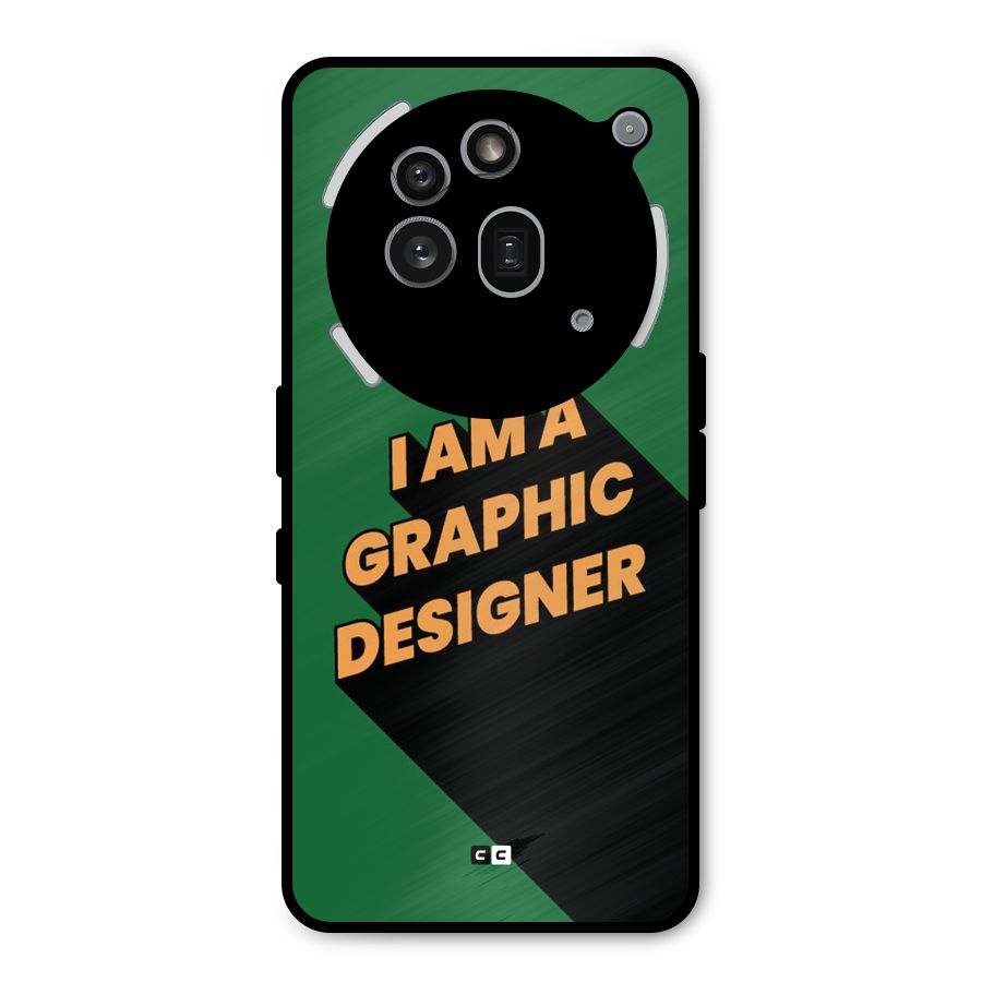 The Graphic Designer Metal Back Case for Nothing Phone 3a Pro