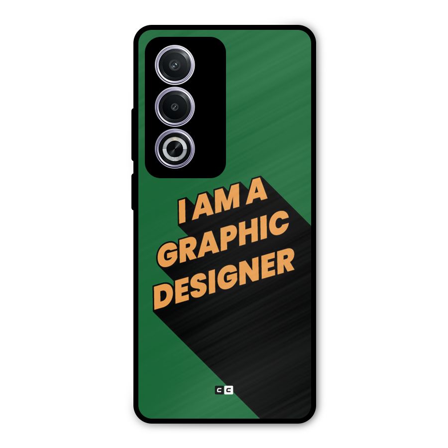 The Graphic Designer Metal Back Case for Oppo K12x