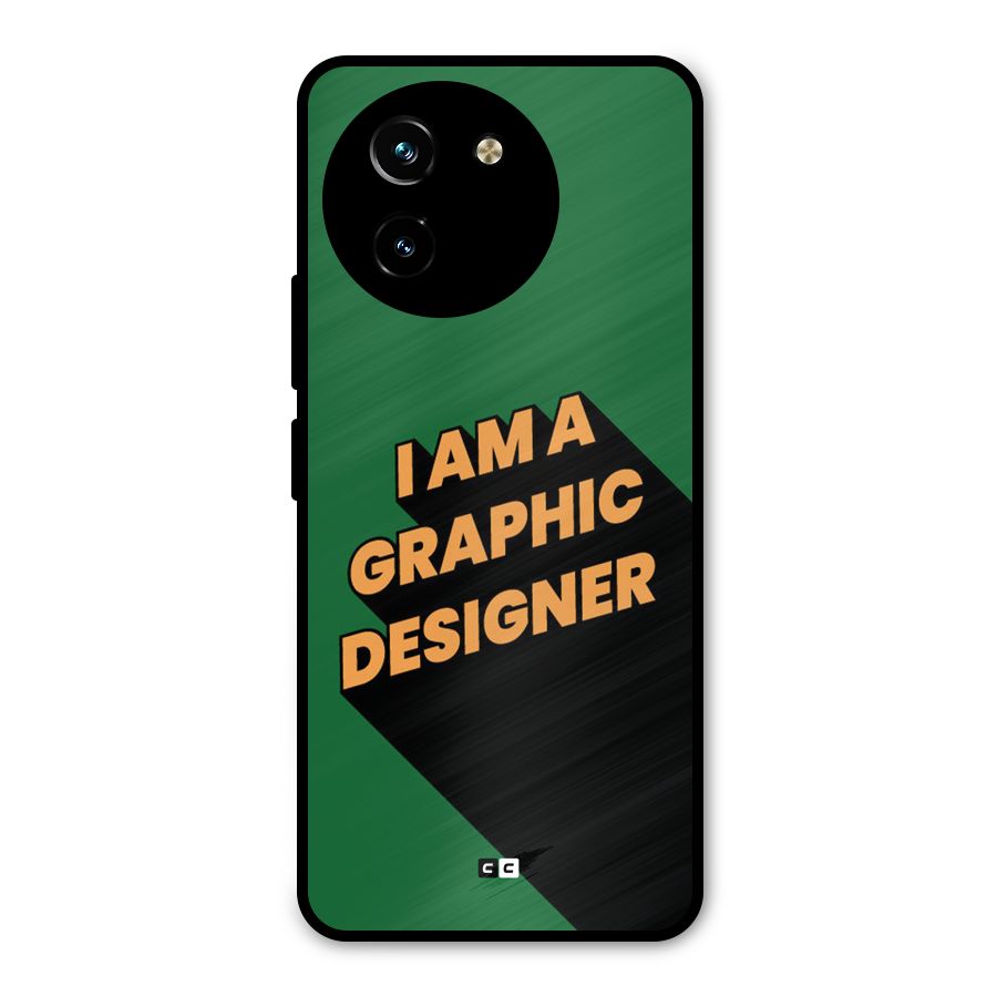 The Graphic Designer Metal Back Case for Vivo T3x