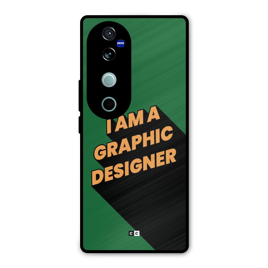 The Graphic Designer Metal Back Case for Vivo V40 Pro