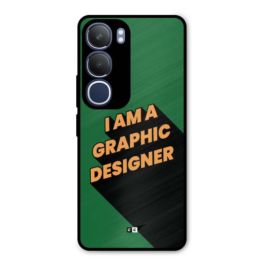 The Graphic Designer Metal Back Case for Vivo Y29