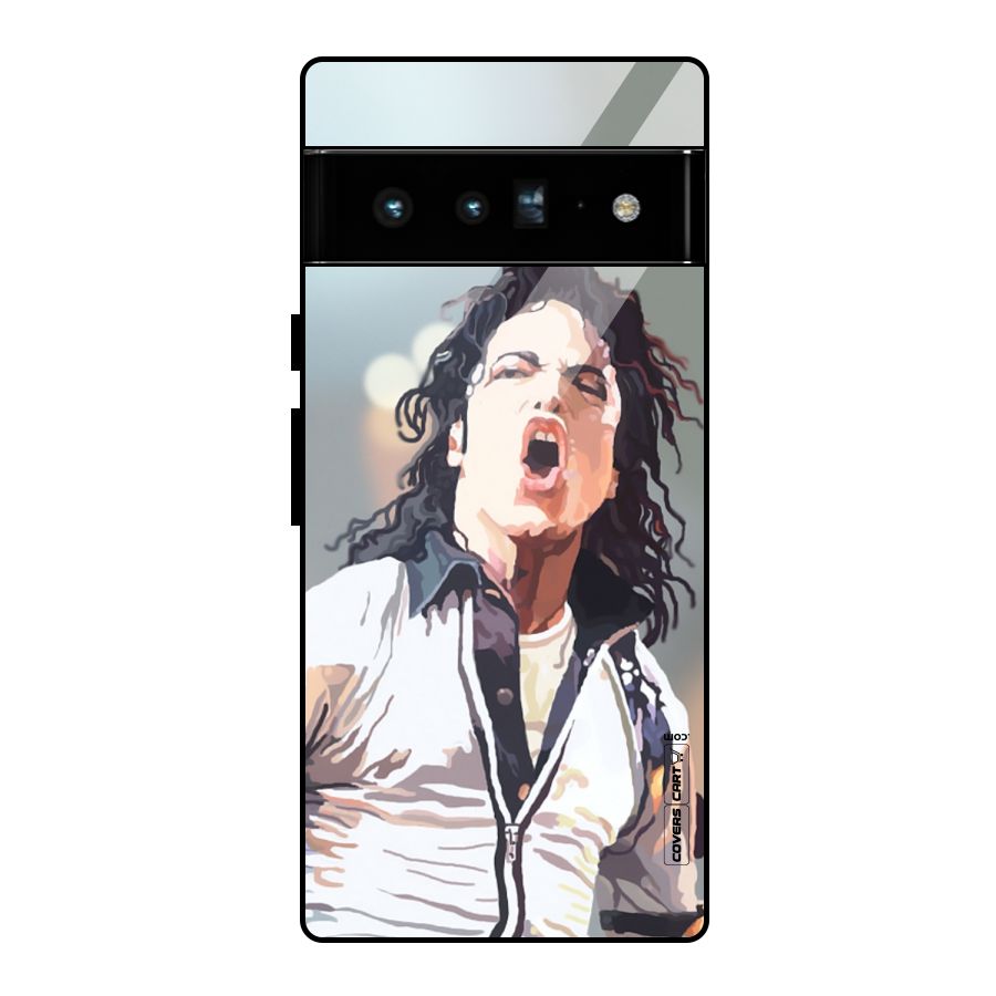 The Legend Michael Jackson Glass Back Case for Google Pixel 6 Pro