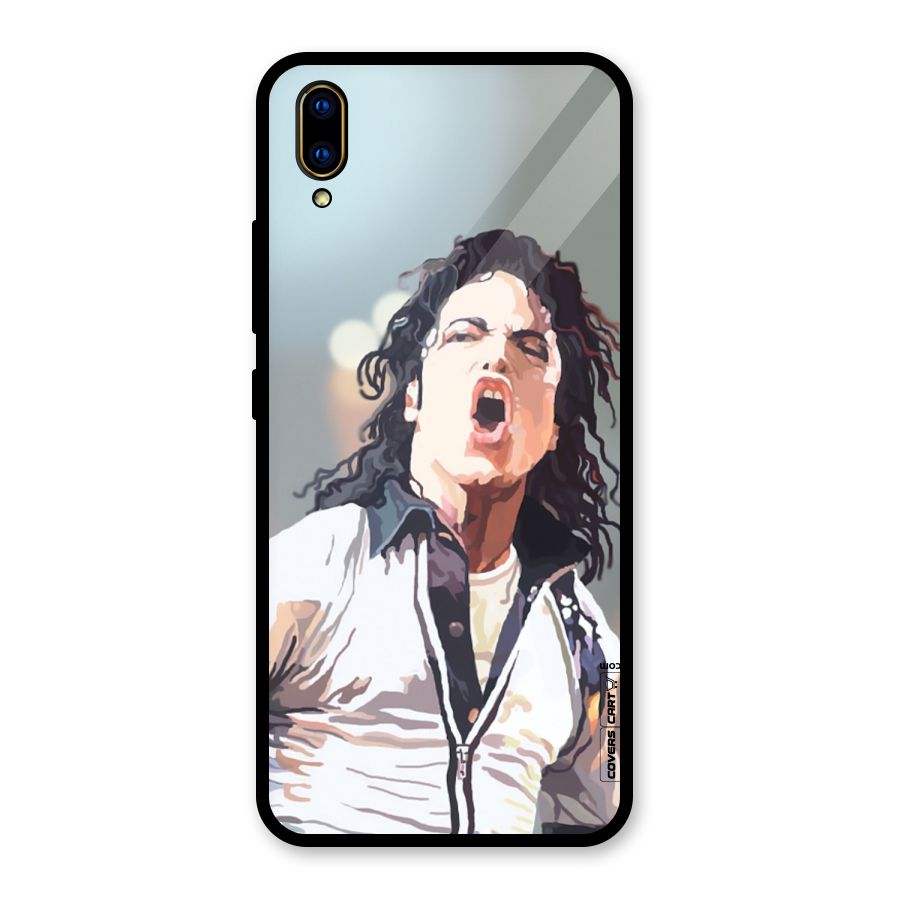 The Legend Michael Jackson Glass Back Case for Vivo V11 Pro