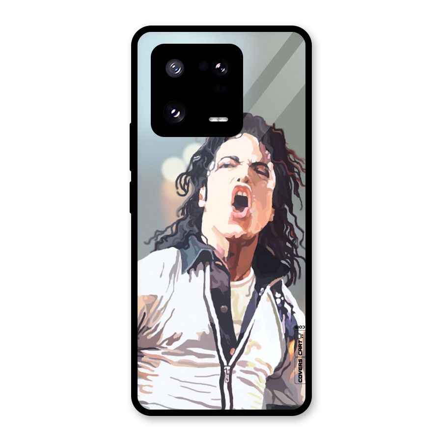 The Legend Michael Jackson Glass Back Case for Xiaomi 13 Pro