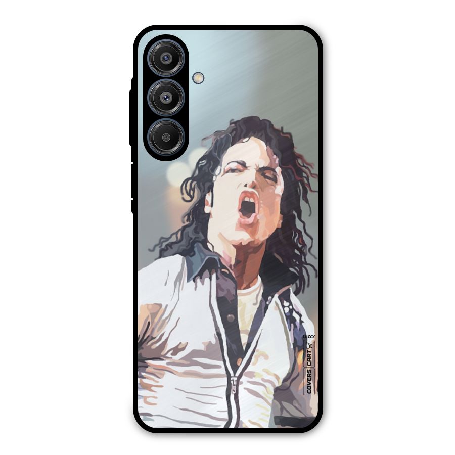The Legend Michael Jackson Metal Back Case for Galaxy A16 5G