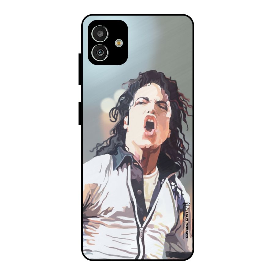 The Legend Michael Jackson Metal Back Case for Galaxy M13 5G